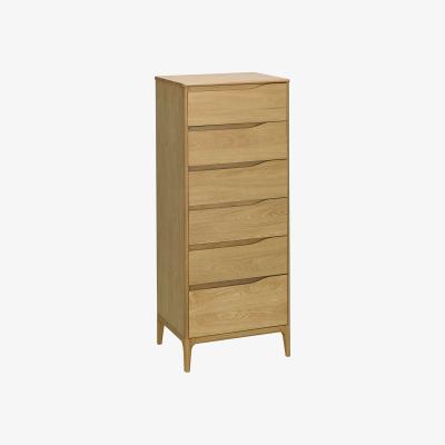 Barker and Stonehouse Ercol Rimini 6 Drawer Tall Chest, Neutral Oak Wood | Barker & Stonehouse