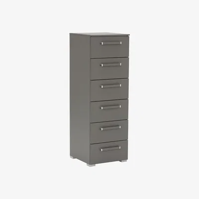 Barker and Stonehouse Laina 6 Drawer Chest, Graphite