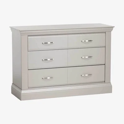 Barker and Stonehouse Helmsley 3 + 3 Drawer Chest, Urban Grey