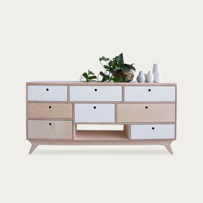 Bombinate.com Natural Drupal 3 Big Chest of Drawers