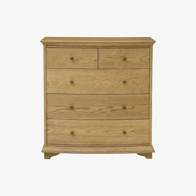 The Cotswold Company Winchcombe Oiled Oak NEW 2+3 Chest of Drawers