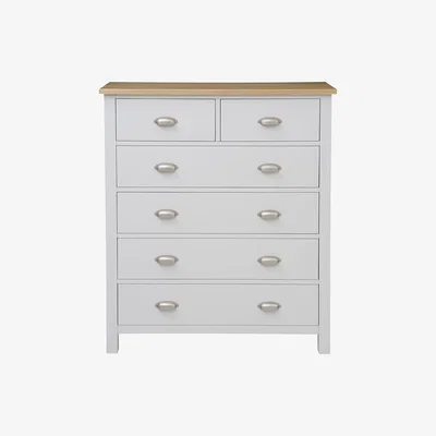 The Cotswold Company Simply Cotswold Blue Grey NEW 2+4 Chest of Drawers