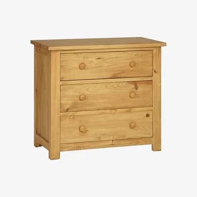 The Cotswold Company Oakley Pine 3 Drawer Chest
