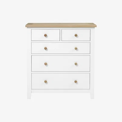 The Cotswold Company Chester Pure White NEW 2+3 Chest of Drawers