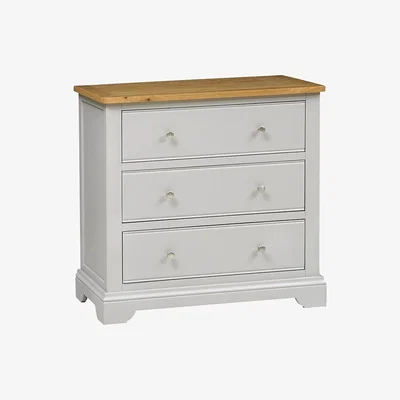 The Cotswold Company Malvern Mink 3 Drawer Chest
