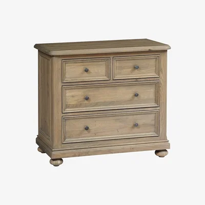 The Cotswold Company Hadley Smoked Oak 2 over 2 Drawer Chest