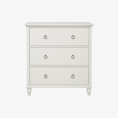 The Cotswold Company Wilmslow Pale Grey NEW 3 Drawer Chest