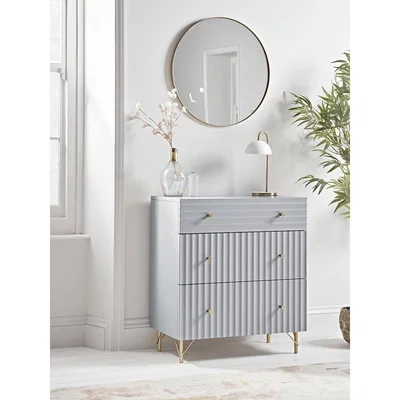 Cox and Cox NEW Ripple Chest of Drawers