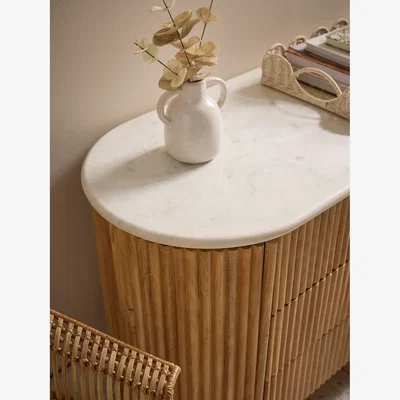 Cox and Cox Maeva Fluted Chest Of Drawers