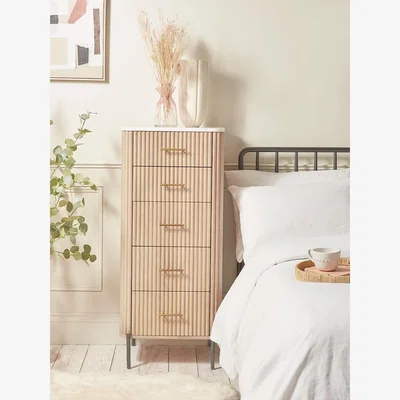 Cox and Cox Freja Tall Chest Of Drawers