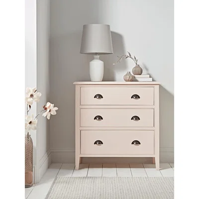 Cox and Cox NEW Inga Drawer Unit - Blush