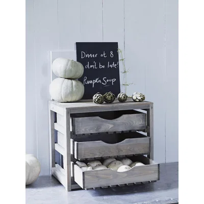 Cox and Cox Three Drawer Vegetable Rack