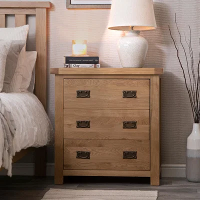 Chiltern Oak Furniture Winchester Oak Chest of 3 Drawers