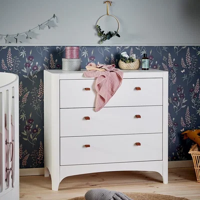 Cuckooland Leander Classic 3 Drawer Dresser - Grey