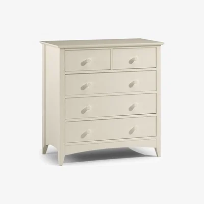 Cuckooland Julian Bowen Cameo 3+2 Chest of Drawers in Stone White