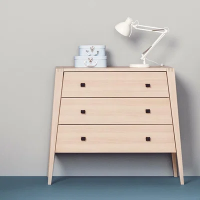 Cuckooland Leander Linea 3 Drawer Dresser in Beech