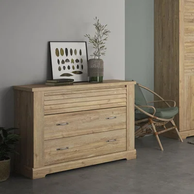Cuckooland Cuckooland Camille Louvre Low and Wide Chest of Drawers