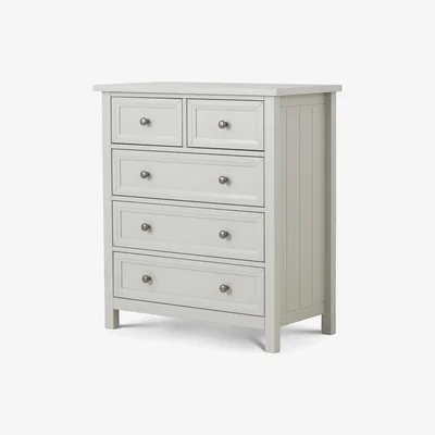 Cuckooland Julian Bowen Maine 3+2 Chest of Drawers - Dove Grey