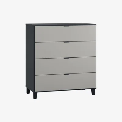 Cuckooland Vox Simple Chest of Drawers - Grey