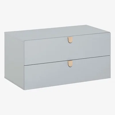Cuckooland Vox Stige Modular Low Chest of Drawers in Grey