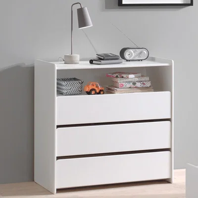 Cuckooland Kiddy Chest of Drawers in White