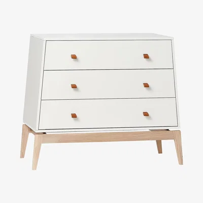 Cuckooland Leander Luna 3 Drawer Dresser - Grey