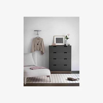 The Conran Shop Snow A Storage Unit in Birch & 40 Storm Grey