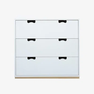 The Conran Shop Snow A3 Storage Unit in Birch & 15 White