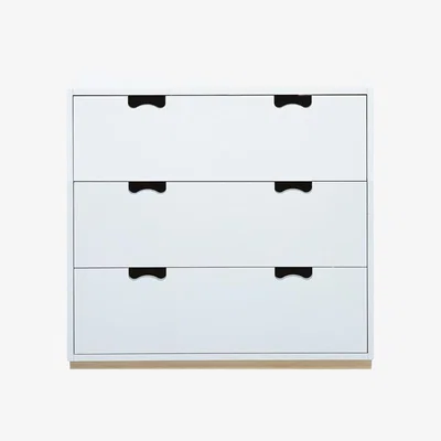 The Conran Shop Snow A3 Storage Unit Birch Base 46 Dark Sand