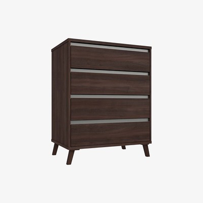 Dunelm Jenson 4 Drawer Chest Truffle