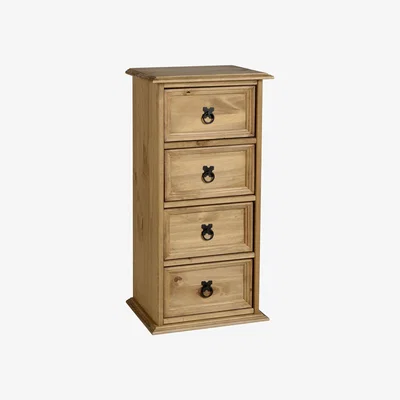 Dunelm Corona Pine CD Chest Natural