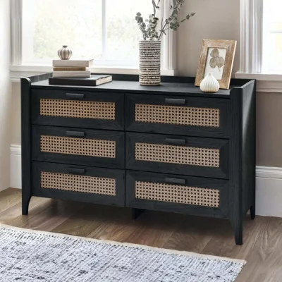 Dunelm Sydney 6 Drawer Wide Chest