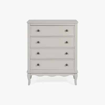 Dunelm Clara Chest of Drawers Grey