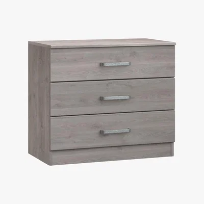 Dunelm Minnesota Grey Chest of Drawers Grey