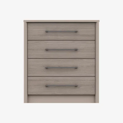 Dunelm Dolan 4 Drawer Chest Light Oak