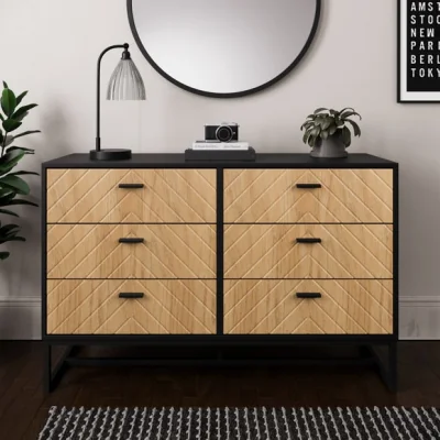 Dunelm Nixon 6 Drawer Chest