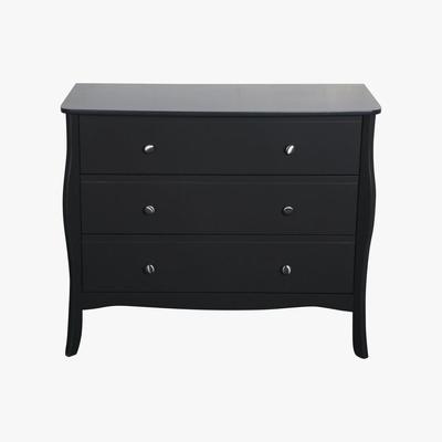 Dunelm Baroque Coffee 3 Drawer Chest Coffee