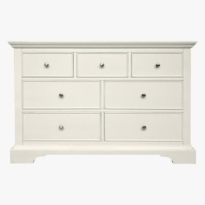 Dunelm Charlotte 7 Drawer Chest White