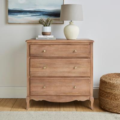 Dunelm Giselle 3 Drawer Chest Natural
