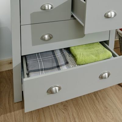 Dunelm Return - Lancaster 4 Drawer Chest, Grey