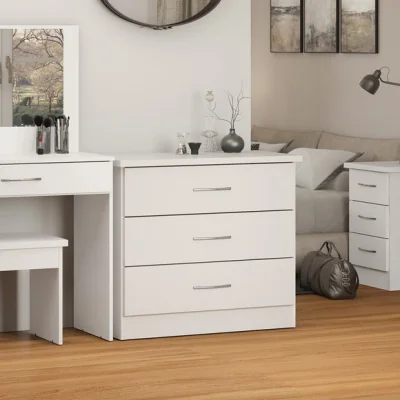 Dunelm Return - Nevada 3 Drawer Chest