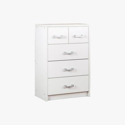 Dunelm Charles 5 Drawer Chest White