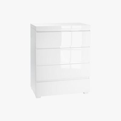 Dunelm Puro White Chest of Drawers White
