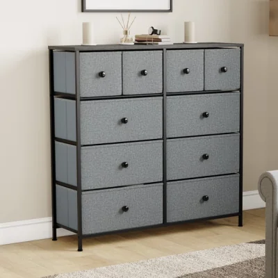 Dunelm Maye 10 Drawer Fabric Chest
