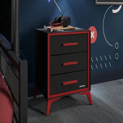 Dunelm X Rocker Arcane 3 Drawer Chest