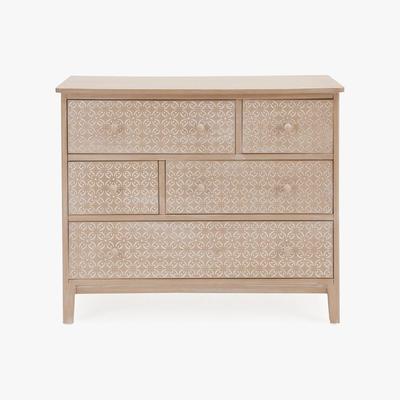 Dunelm Ivy Chest of Drawers Natural