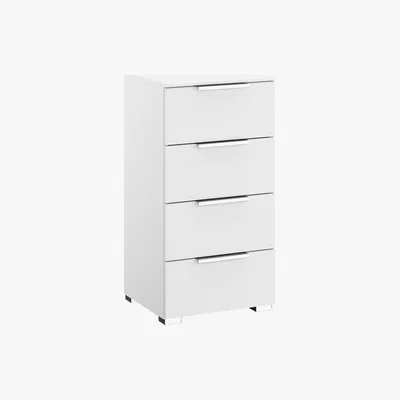 Furniture Village Rauch - Formes Decor 4 Drawer Narrow Chest