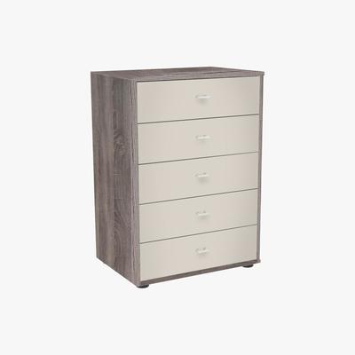 Furniture Village Wiemann - Pacifica 5 Drawer Chest of Drawers - Cream