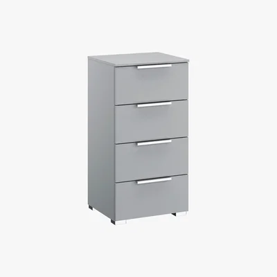 Furniture Village Rauch - Formes Decor 4 Drawer Narrow Chest