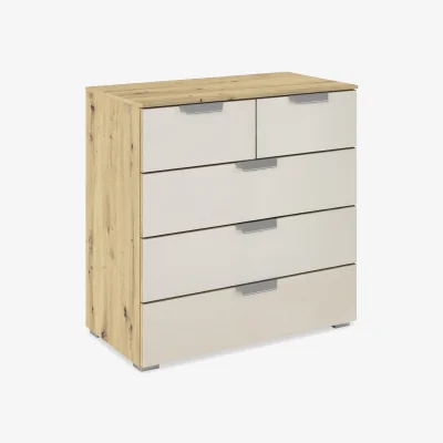 Furniture Village Rauch - Freja 2+3 Glass Chest of Drawers